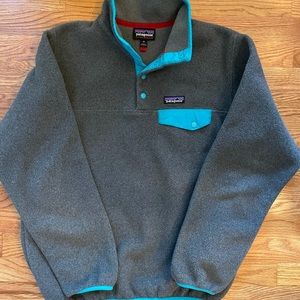 Patagonia Synchilla snap-T Fleece pullover women’s size Medium